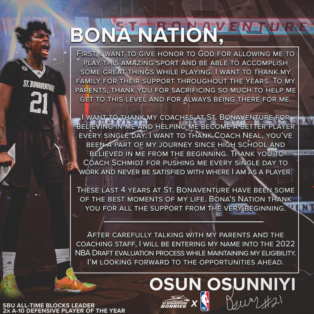 Bona Nation Announcement